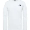 Shirt The North Face Men L/S Easy Tee TNF White -The North Kleding Winkel 007 HI 2TX1 FN4 0