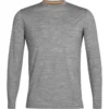 Longsleeve Icebreaker Men Sphere II LS Tee Metro Heather -The North Kleding Winkel 1 1099744 011 pic1