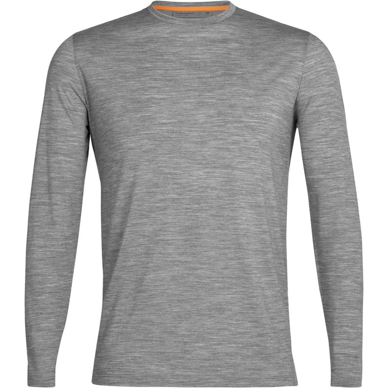 Longsleeve Icebreaker Men Sphere II LS Tee Metro Heather 3 Longsleeve Icebreaker Men Sphere II LS Tee Metro Heather