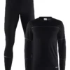 Baselayerset Craft Men Black Granite -The North Kleding Winkel 1 1905332 999985 Baselayer Set M F