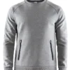 Trui Craft Men Emotion Crew Sweatshirt Grey Melange -The North Kleding Winkel 1 1905784 950000 Emotion Crew Sweatshirt F1