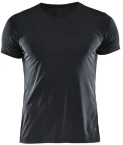 Ondershirt Craft Men Essential Vn SS Black