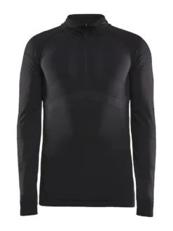 Ondershirt Craft Men Active Intensity Zip Black Asphalt
