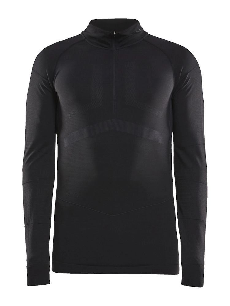 Ondershirt Craft Men Active Intensity Zip Black Asphalt 3 Ondershirt Craft Men Active Intensity Zip Black Asphalt