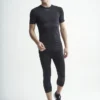 Ondershirt Craft Men Active Intensity SS Black Asphalt