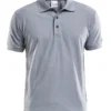 Polo Craft Classic Pique Men Grey Melange -The North Kleding Winkel 1 192466 1950 craft classic pique F org
