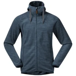 Vest Bergans Men Hareid Fleece Jacket Orion Blue