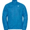 Hardloopjack Odlo Men Essential Light Print Indigo Bunting -The North Kleding Winkel 1 313742 20865 1