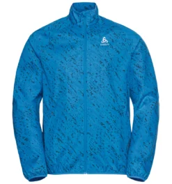 Hardloopjack Odlo Men Essential Light Print Indigo Bunting
