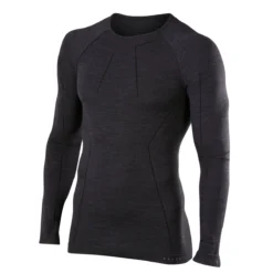 Longsleeve Falke Men Wool-Tech Black
