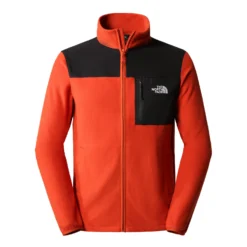 Vest The North Face Men Homesafe Full Zip Fleece Rusted Bronze TNF Black