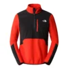 Trui The North Face Men Glacier Pro 1/4 Zip Fiery Red TNF Black -The North Kleding Winkel 1 5ihr wu5 hero