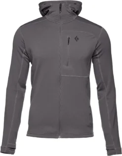 Vest Black Diamond Men Coefficient Hoody Granite