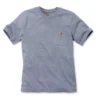 T-Shirt Carhartt Men Workwear Pocket S/S Heather Grey -The North Kleding Winkel 1 EU 103296 034 F