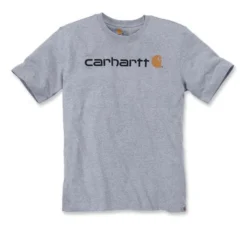 T-Shirt Carhartt Men Core Logo S/S Heather Grey