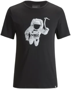 T-Shirt Black Diamond Men Ss Spaceshot Tee Black