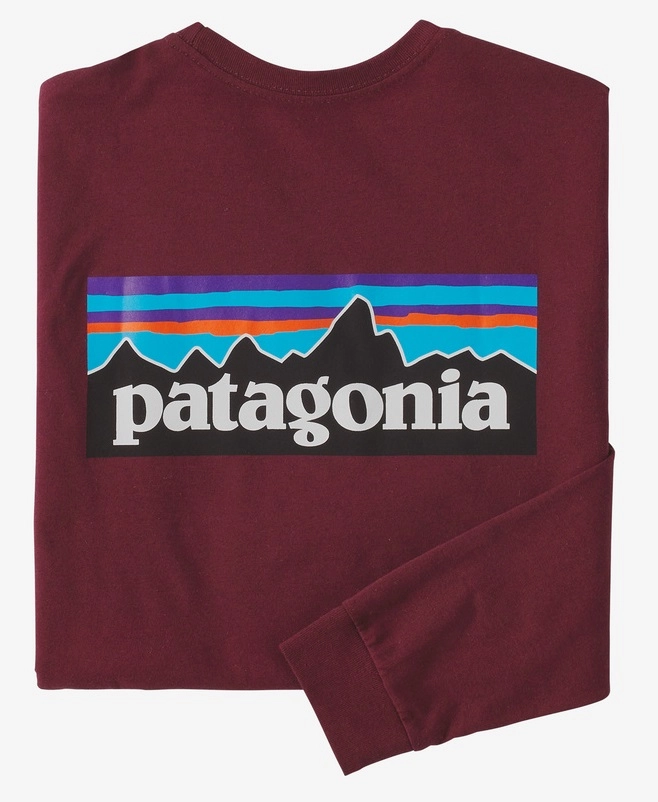 T-shirt Patagonia Men L/S P6 Logo Responsibili-Tee Sequoia Red 3 T-shirt Patagonia Men L/S P6 Logo Responsibili-Tee Sequoia Red