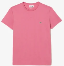 T-Shirt Lacoste Men TH6709 Reseda Pink