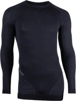 Ondershirt Uyn Men Fusyon L/S Black Anthracite Anthracite