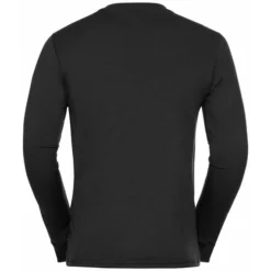 Ondershirt Odlo Men BL Top Crew Neck LS Merino 200 Black Black -The North Kleding Winkel 110812 15001 2