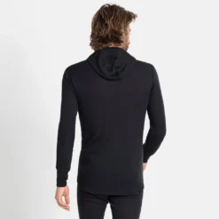 Ondershirt Odlo Men BL Top Facemask LS Active Warm Eco Black -The North Kleding Winkel 159142 15000 6