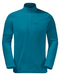 Trui Jack Wolfskin Men Taunus Half Zip Everest Blue
