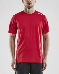 T-Shirt Craft Men Rush SS Tee Bright Red -The North Kleding Winkel 1907361 430000 RUSH20SS20TEE C1