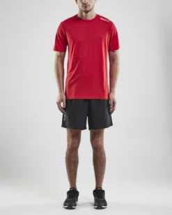 T-Shirt Craft Men Rush SS Tee Bright Red -The North Kleding Winkel 1907361 430000 RUSH20SS20TEE C6