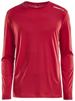 Longsleeve Craft Men Rush LS Tee Bright Red