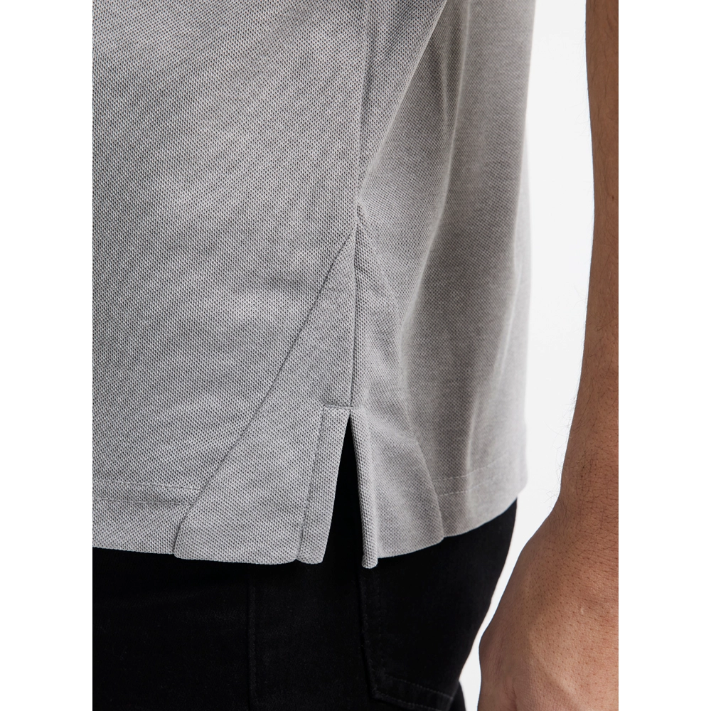 Polo Craft Men Core Unify Polo Shirt Dark Grey Melange 8 Polo Craft Men Core Unify Polo Shirt Dark Grey Melange - Afbeelding 6