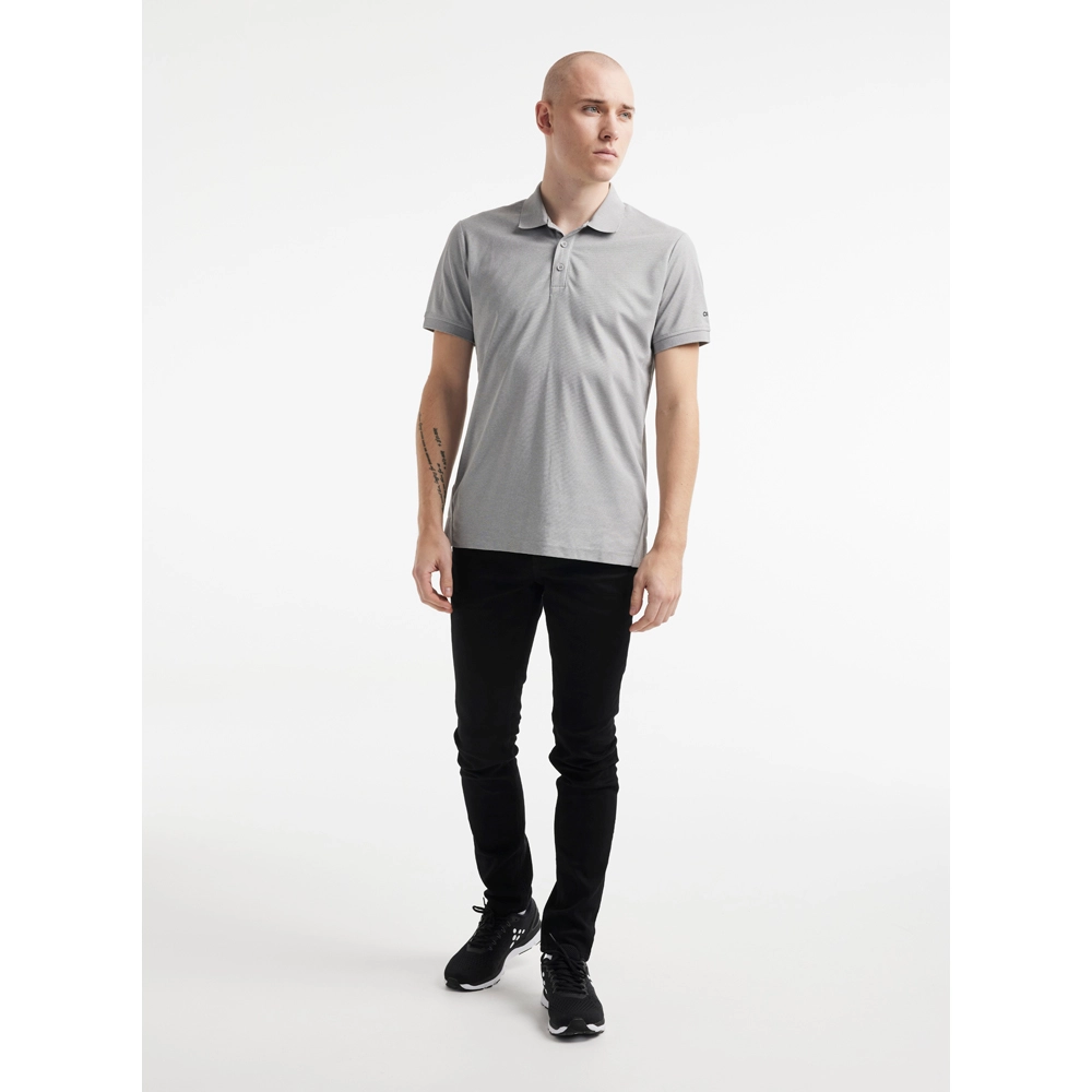 Polo Craft Men Core Unify Polo Shirt Dark Grey Melange 9 Polo Craft Men Core Unify Polo Shirt Dark Grey Melange - Afbeelding 7