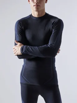 Baselayerset Craft Men Core Dry Fuseknit Set Black -The North Kleding Winkel 1909742 999995 coredryfuseknitset closeup1 1024x