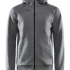 Vest Craft Men Core Soul Full Zip Hood M Dk Grey Melange