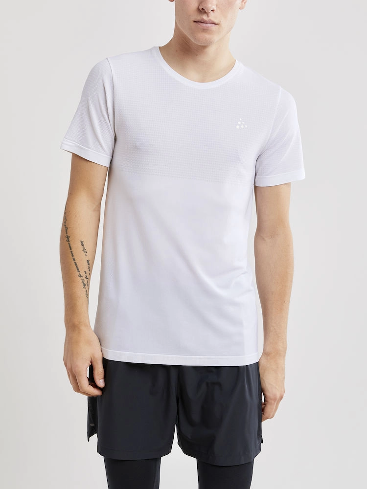 Sportshirt Craft Men Fuseknit Light RN SS White 4 Sportshirt Craft Men Fuseknit Light RN SS White - Afbeelding 2