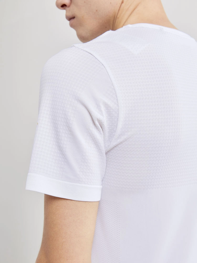 Sportshirt Craft Men Fuseknit Light RN SS White 6 Sportshirt Craft Men Fuseknit Light RN SS White - Afbeelding 4