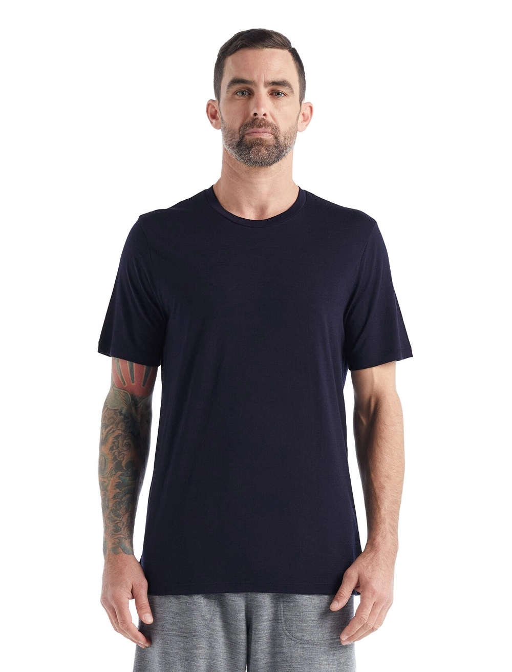 T-Shirt Icebreaker Men Tech Lite II SS Tee Midnight Navy 4 T-Shirt Icebreaker Men Tech Lite II SS Tee Midnight Navy - Afbeelding 2