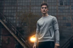 Trui Craft Men Emotion Crew Sweatshirt Grey Melange -The North Kleding Winkel 2 1905784 950000 1905792 999000