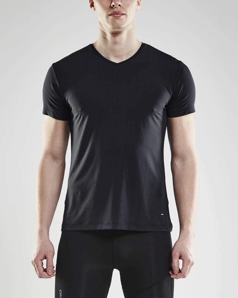 Ondershirt Craft Men Essential Vn SS Black 4 Ondershirt Craft Men Essential Vn SS Black - Afbeelding 2