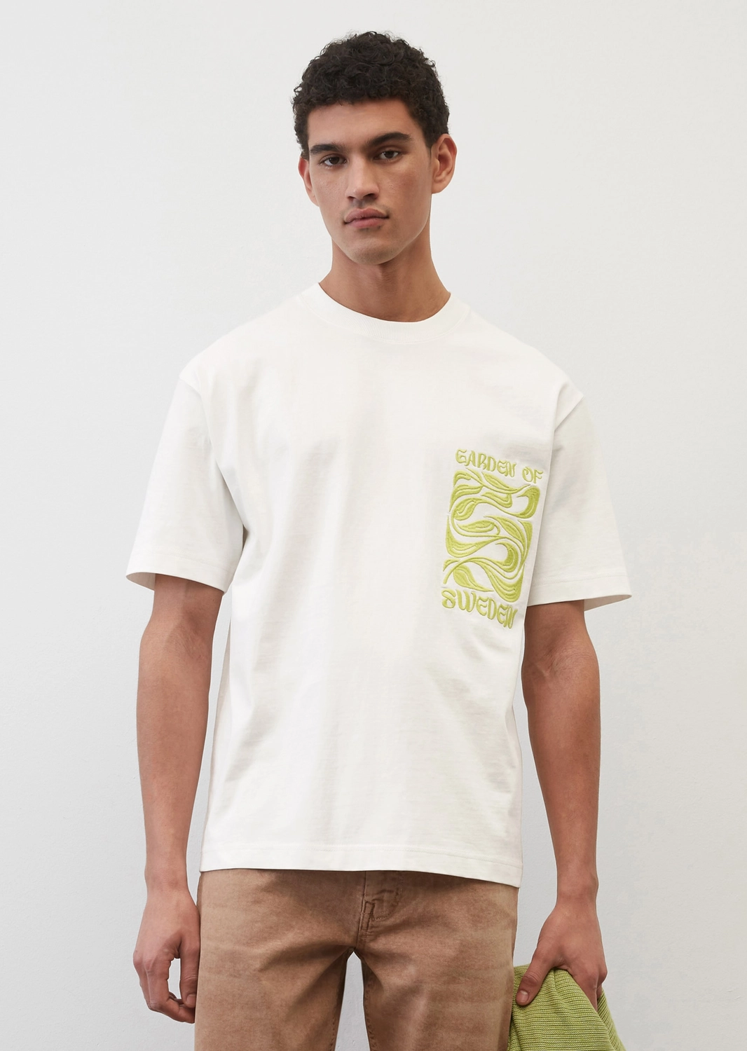 T-Shirt Marc O'Polo Men 322208351324 White Cotton 4 T-Shirt Marc O'Polo Men 322208351324 White Cotton - Afbeelding 2