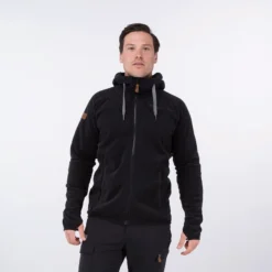 Vest Bergans Men Hareid Fleece Jacket Black -The North Kleding Winkel 2 5874 9721 4