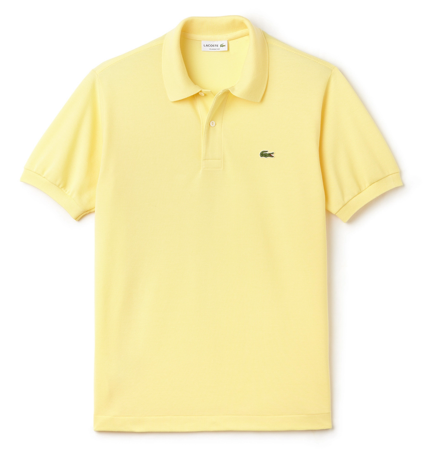Lacoste Polo Classic Fit Jaune 4 Lacoste Polo Classic Fit Jaune - Afbeelding 2