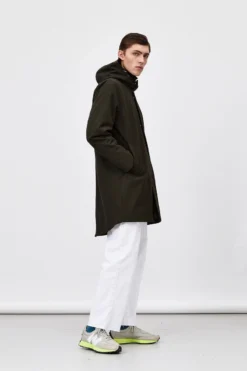 Parka Welter Shelter Men Terror Weather Polyrayon Wool Look Olive -The North Kleding Winkel 201217 KVC Welter Shelter 49 0005 800x