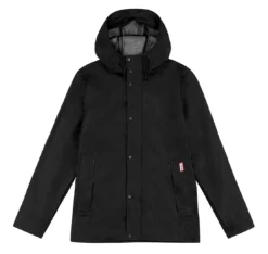 Regenjas Hunter Men Original Lightweight Rubberised Bomber Black