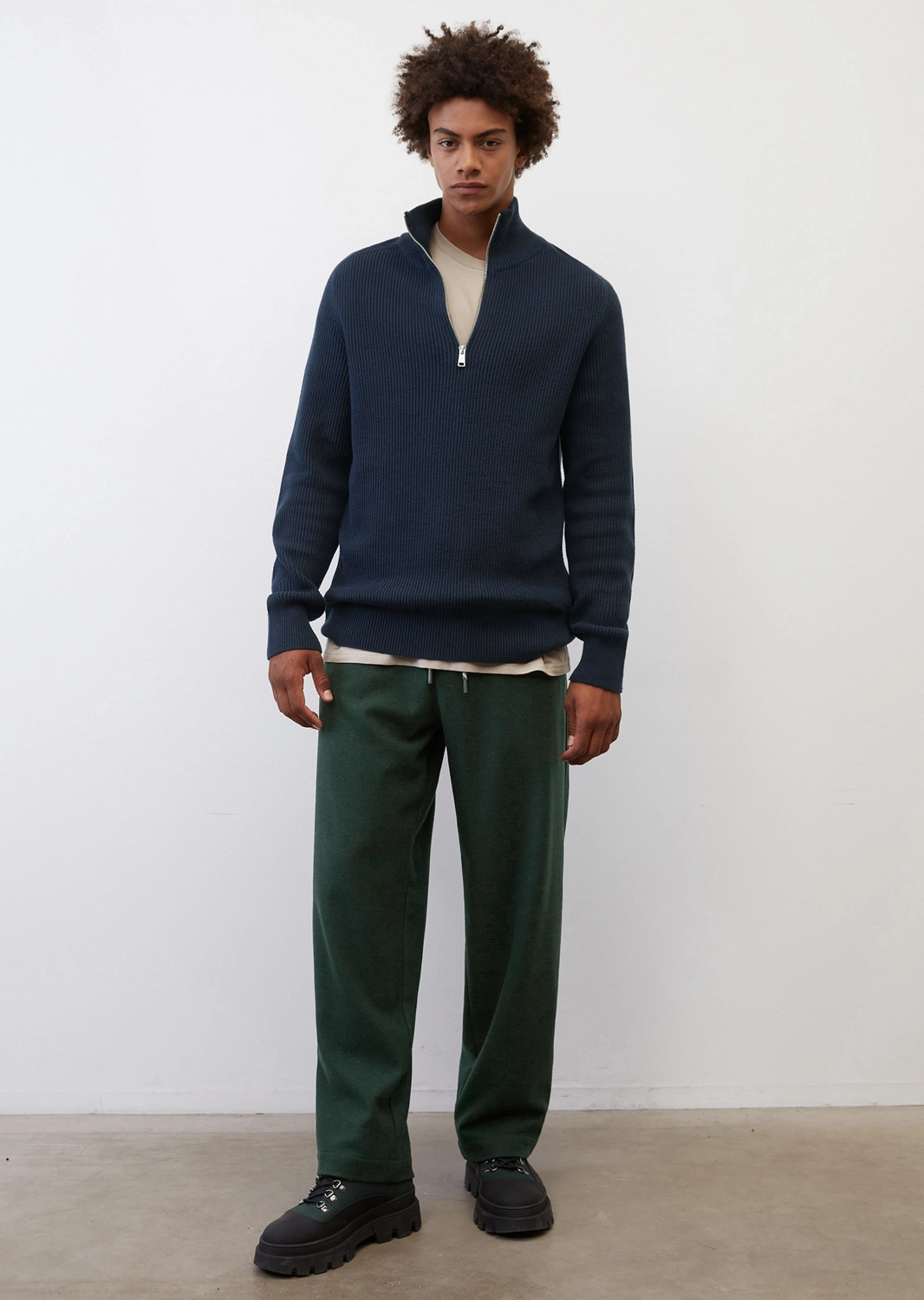 Trui Marc O'Polo Men 229515760392 Dark Navy 6 Trui Marc O'Polo Men 229515760392 Dark Navy - Afbeelding 4