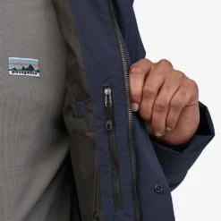 Jas Patagonia Men's Jackson Glacier Parka Navy Blue -The North Kleding Winkel 27910 NVYB 4