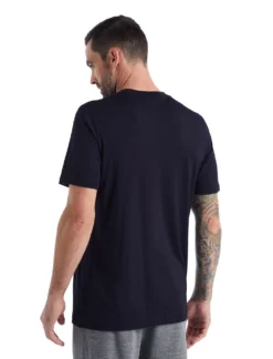 T-Shirt Icebreaker Men Tech Lite II SS Tee Midnight Navy 11 T-Shirt Icebreaker Men Tech Lite II SS Tee Midnight Navy -The North Kleding Winkel 3 0A59IY401 2
