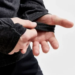 Trui Craft Men Adv SubZ Wools Ls Tee 2 Zwart 8 Trui Craft Men Adv SubZ Wools Ls Tee 2 Zwart -The North Kleding Winkel 3 2781 b260c3b128 1911332 999000 adv subz wool ls tee 2 m closeup3 original