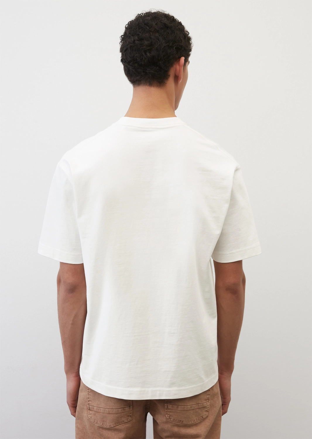 T-Shirt Marc O'Polo Men 322208351324 White Cotton 5 T-Shirt Marc O'Polo Men 322208351324 White Cotton - Afbeelding 3