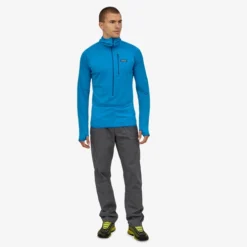 Trui Patagonia Men R1 PO Hoody Black -The North Kleding Winkel 3 40069 ANDB KT3