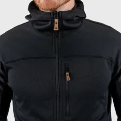 Vest Fjallraven Men Abisko Trail Fleece Black -The North Kleding Winkel 3 Abisko Trail Fleece M 82257 550 F DETAIL FJR